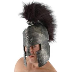 Elope Gladiator Warrior Costume Helmet Gray