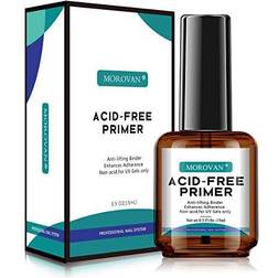 Morovan Professional Nail Polish Prep Dehydrator Acid Free Primer Acid Free Primer
