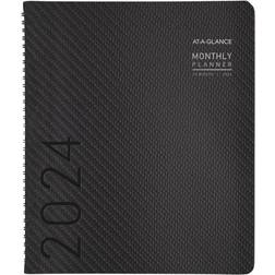 At-A-Glance Contemporary 2024 Monthly Planner Charcoal