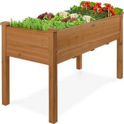 Best Choice Products 48x24x30in Raised Garden Elevated Planter