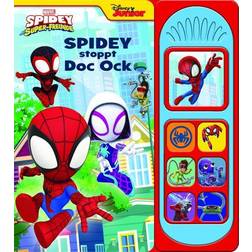 Marvel Spidey und seine Super-Freunde Spidey stoppt Doc Ock Soundbuch Pappbilderbuch mit 7 netz-takulären Geräuschen