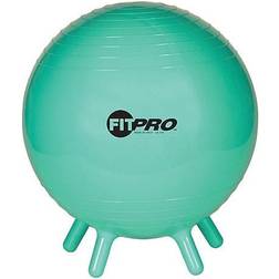 Champion Sports FitPro Ball With Stability Legs, 16 1/2" Mint