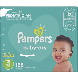 Pampers Baby Dry Size 3 168pcs