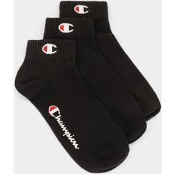 Champion Viertellange Socken mit C-Logo im 3er-Pack