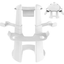 NexiGo VR Stand with Controller Holder, VR Headset Display Stand and Controller Mount Station for Oculus Quest 1/2, Oculus Rift S, Oculus Rift