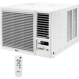 LG 12 000 BTU 230-Volt Window Air Conditioner with Heater White LW1223HR