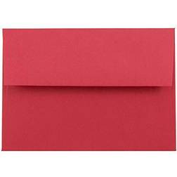 Jam Paper 4Bar A1 Envelopes 3 5/8 x 5 1/8 Red 1000/Carton