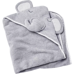 Cloud Island Baby Elephant Hooded Towel