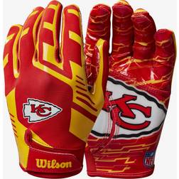 Wilson NFL Stretch Fit Kansas City Chiefs - Red/Yellow