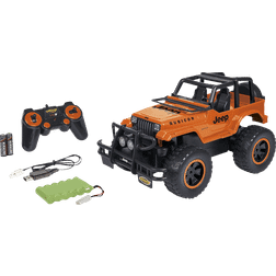 Carson 1:12 Jeep Wrangler 2.4G 100% RTR orange R/C Spielzeugauto, Mehrfarbig