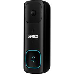 Lorex 2K Battery Video Doorbell, Black B463AJDB-E