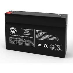 AJC Mighty max ml1.3-6 6v 1.3ah sealed lead acid replacement battery