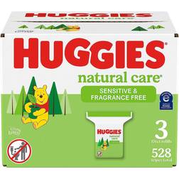 Huggies Natural Care Sensitive Unscented Baby Wipes 3x176pcs