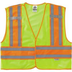 Ergodyne GloWear 8245 Public Safety Vest Lime 4XL/5XL 23399