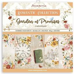 Romantic Garden of Promises 12x12 Paper Pad Stamperia