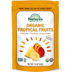 NATIERRA Nature's All Foods Organic Freeze-Dried Tropical Fruits Non-GMO &