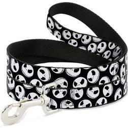 Nightmare Before Christmas Jack Expressions Leash Black/White