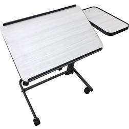 Acrobat overbed laptop table split side tilts height adjustable
