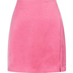 Neo Noir Sienna Heavy Sateen Skirt - Pink