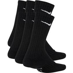 Nike Crew Training Socks 6-Pack - Black/White (SX6910-010)