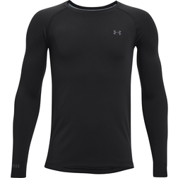Under Armour UA Base 2.0 Base-Layer Crew Shirt for Kids Black/Pitch Gray