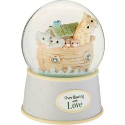 Precious Moments Overflowing With Love Noah's Ark Musical Snow Globe Multi Multi