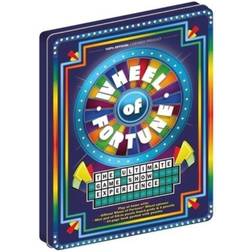 Wheel of Fortune Game Tin With Official Wheel of Fortune Wheel Spinner and Tons of Puzzles!