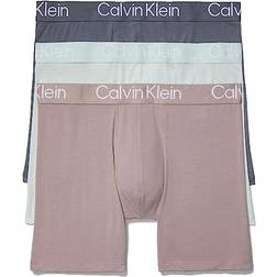 Calvin Klein Ultra-Soft Modern Boxer 3-pack - Grey Rose/Asphalt Grey/Dragonfly