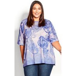 Avenue TOP LEID BACK Poppy Ombre Lilac Poppy Ombre Lilac