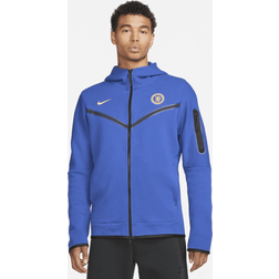 Nike Chelsea F.C. Tech Fleece Windrunner Men's Full-Zip Hoodie Blue
