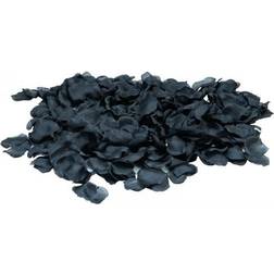Europalms Rosenblätter, schwarz, 500 Stück aus Textil, Größe 8cm Tolle Deko