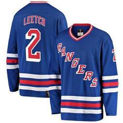 Fanatics Men's Branded Brian Leetch Blue New York Rangers Premier Breakaway Retired Player Jersey