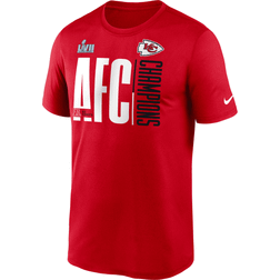 Nike Men's Red Kansas City Chiefs 2022 AFC Champions Iconic T-Shirt