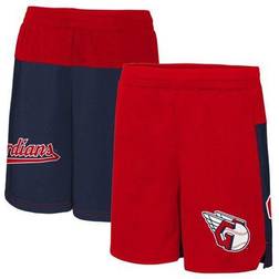 Outerstuff Youth Red Cleveland Guardians 7th Inning Stretch Shorts