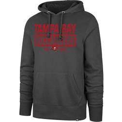 '47 Brand Tampa Bay Buccaneers Headline Box Out Hoodie Charcoal Charcoal