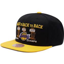 Mitchell & Ness Los Angeles Lakers Snapback Hat Black One