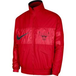 Nike Men's Chicago Bulls Red Courtside Lightweight Jacket