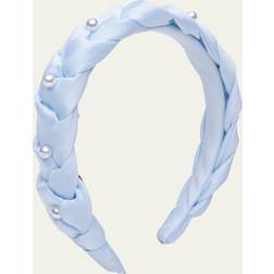 Stella Braided Pearly Headband Resort blue