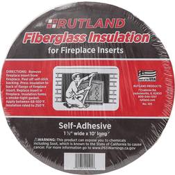 Rutland FIBERGLASS FIREPLACE INSERT INSULATION 10 Roll