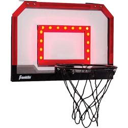 Franklin Sports Over The Door Indoor Basketball Mini Hoop With Ball and Pump
