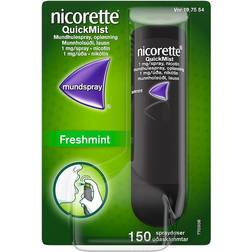 Nicorette Quickmist Freshmint1mg 1 st 150 doser Munnspray