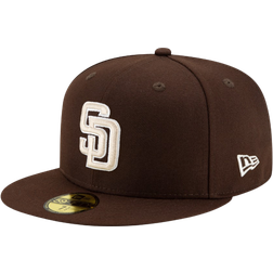 New Era San Diego Padres Authentic Collection 59FIFTY Fitted Cap - Brown