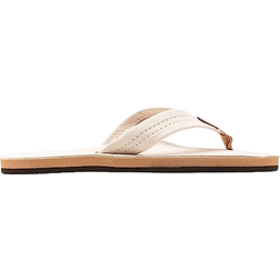 Rainbow Single Layer Premier Leather with Arch Support 1" Strap - Sand
