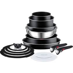Tefal Ingenio Essential Cookware Set with lid 14 Parts
