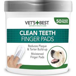 Vets Best Clean Teeth Finger Pads 50-pack