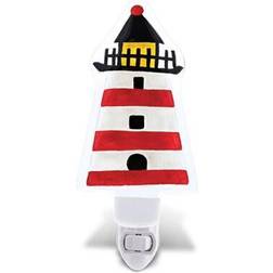 Global Lighthouse Plug In Glass Night Light Energy Efficient 4Lx2.5Wx6.5H inches. Lava Lamp