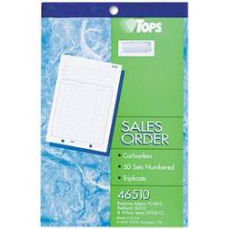Office Depot Brand Sales Order Book, 5 White/Canary/Pink, Book