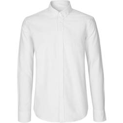 Samsøe Samsøe & Liam Button Down Shirt White Weiß oxfordhemd Grösse: