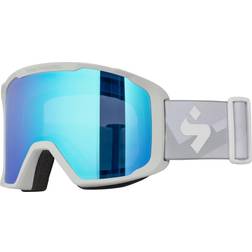 Sweet Protection Durden RIG Reflect Ski Goggles Snowboarding UV Anti-Fog Lens, Minimum Frame Goggles, RIG Aquamarine/Bronco White/Bronco Peaks