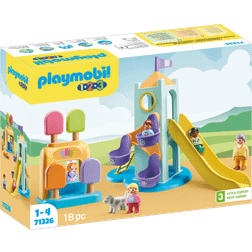 Playmobil 71326 1.2.3: Erlebnisturm mit Eisstand